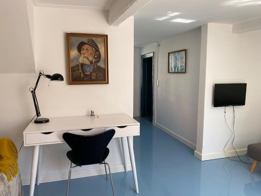 Skont Fiskerhus. Taet Pa By, Havn Og Havet Villa Marstal Ngoại thất bức ảnh